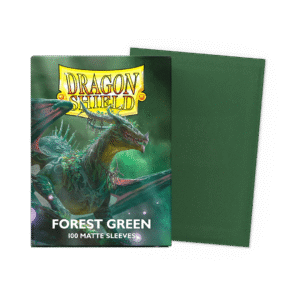 Dragon Shield Forest Green 100 Standard Sleeves