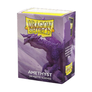 Dragon Shield Amethyst Matte Dual 100 Standard Sleeves