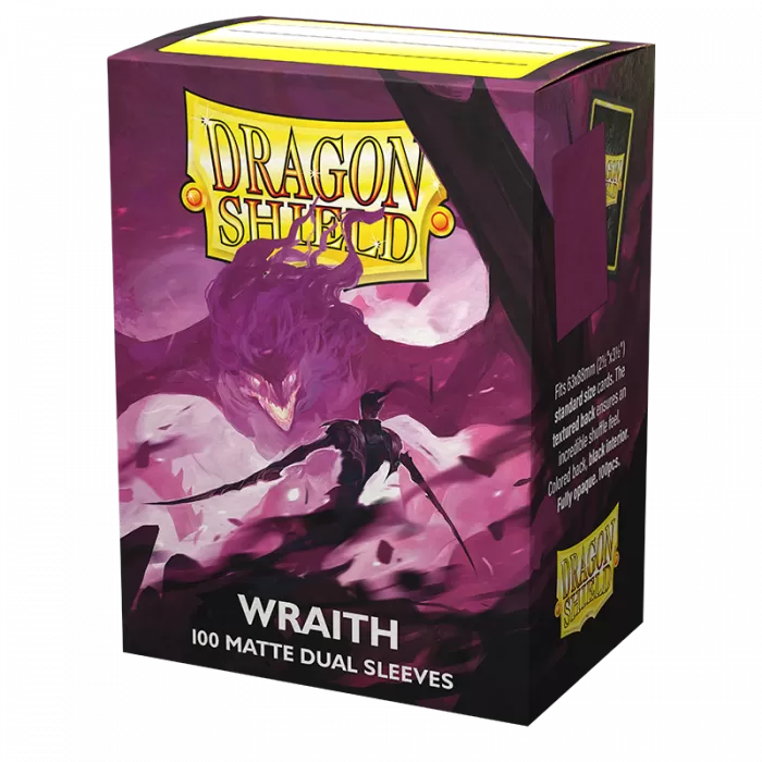 Dragon Shield Wraith Matte Dual 100 Standard Sleeves