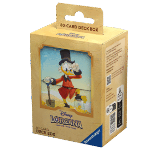 Disney Lorcana Into the Inklands Deck Box - Scrooge McDuck