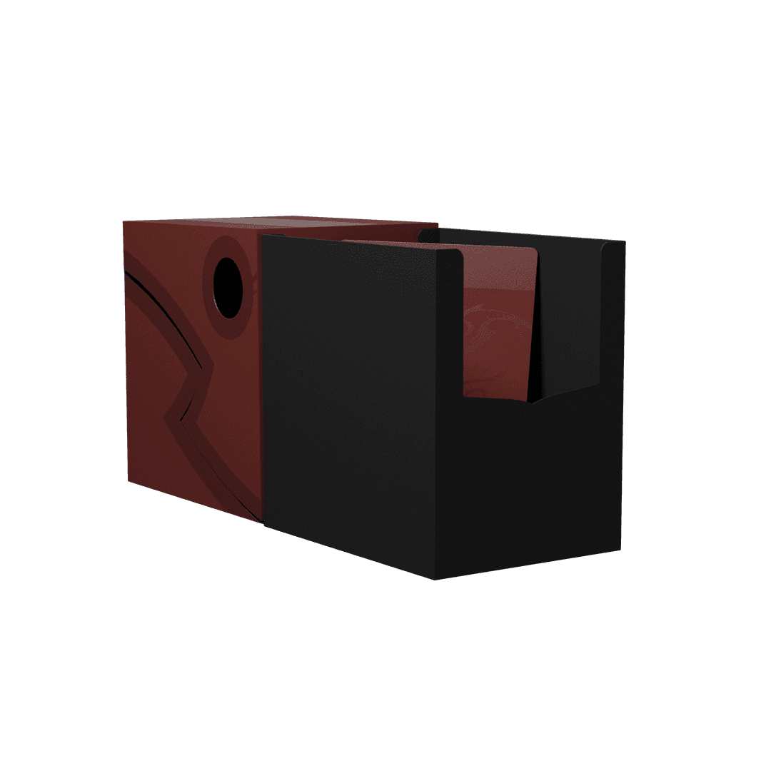 Dragon Shield Double Shell Blood Red Deck Box