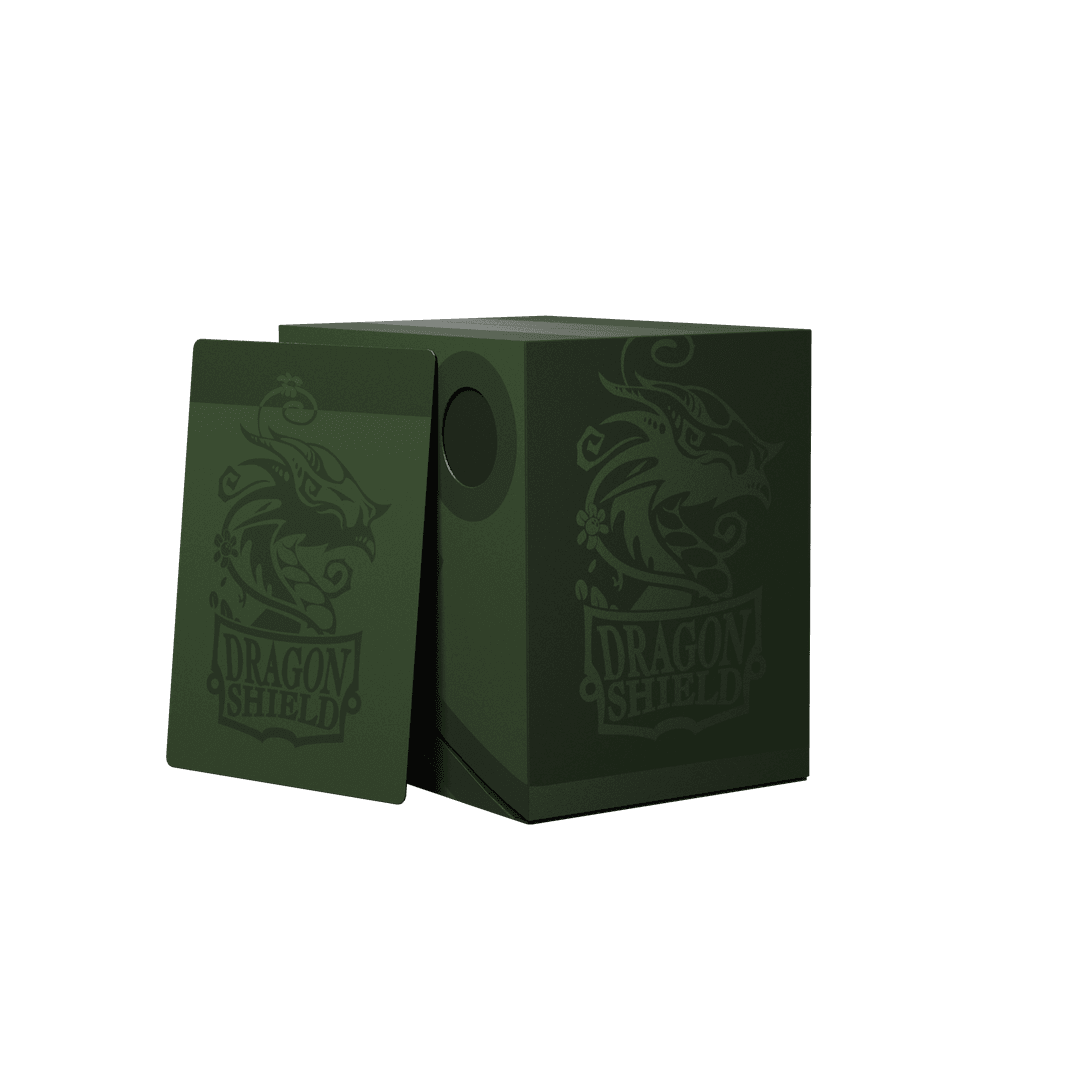 Dragon Shield Double Shell Forest Green Deck Box - Image 3