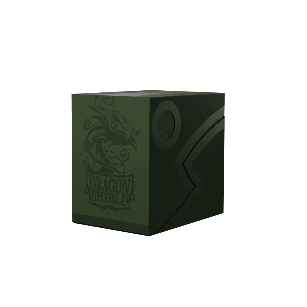 Dragon Shield Double Shell Forest Green Deck Box
