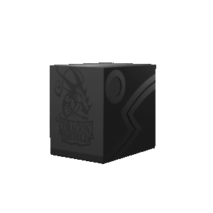 Dragon Shield Double Shell Shadow Black Deck Box