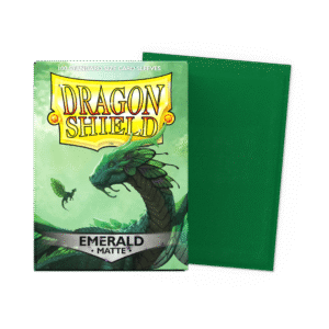 Dragon Shield Emerald Matte 100 Standard Sleeves