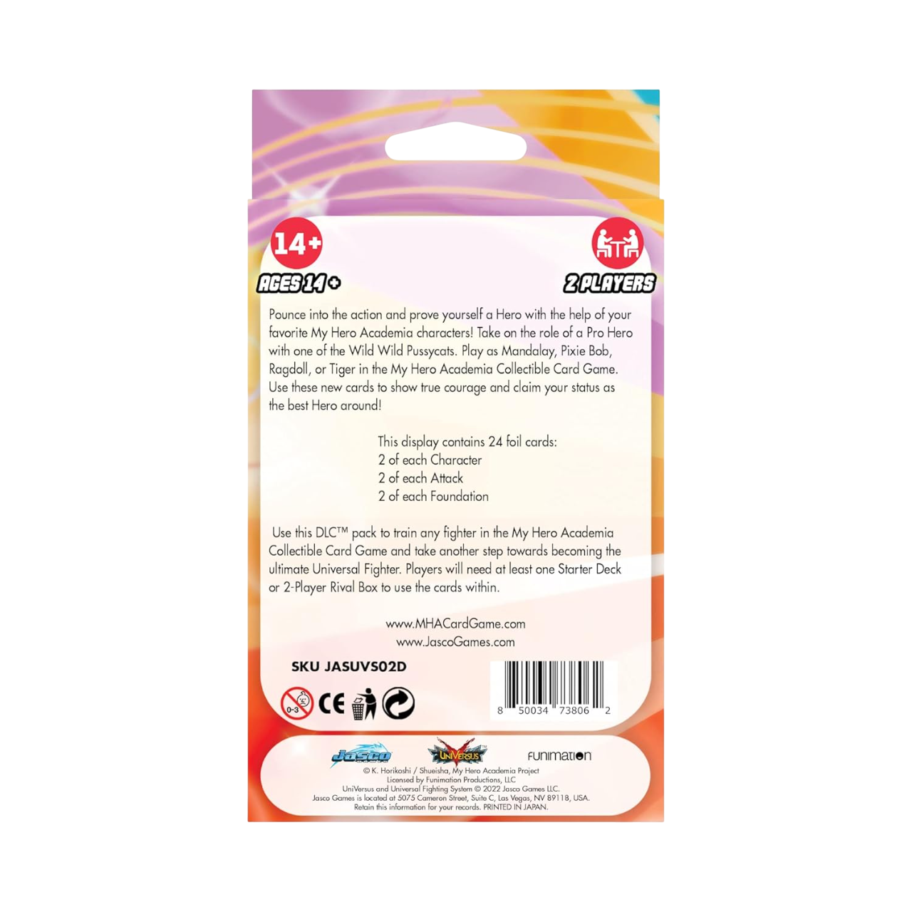 MHA CCG Series 03 Wild Wild Pussycats Deck - Image 4