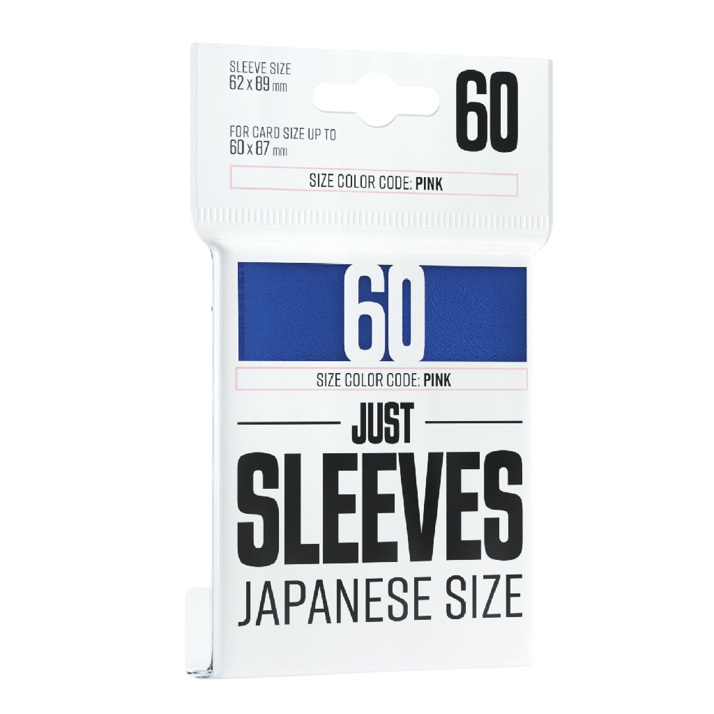 Just Sleeves 60 Japanese Size - Blue