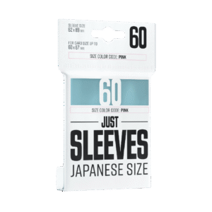 Just Sleeves 60 Japanese Size - Clear