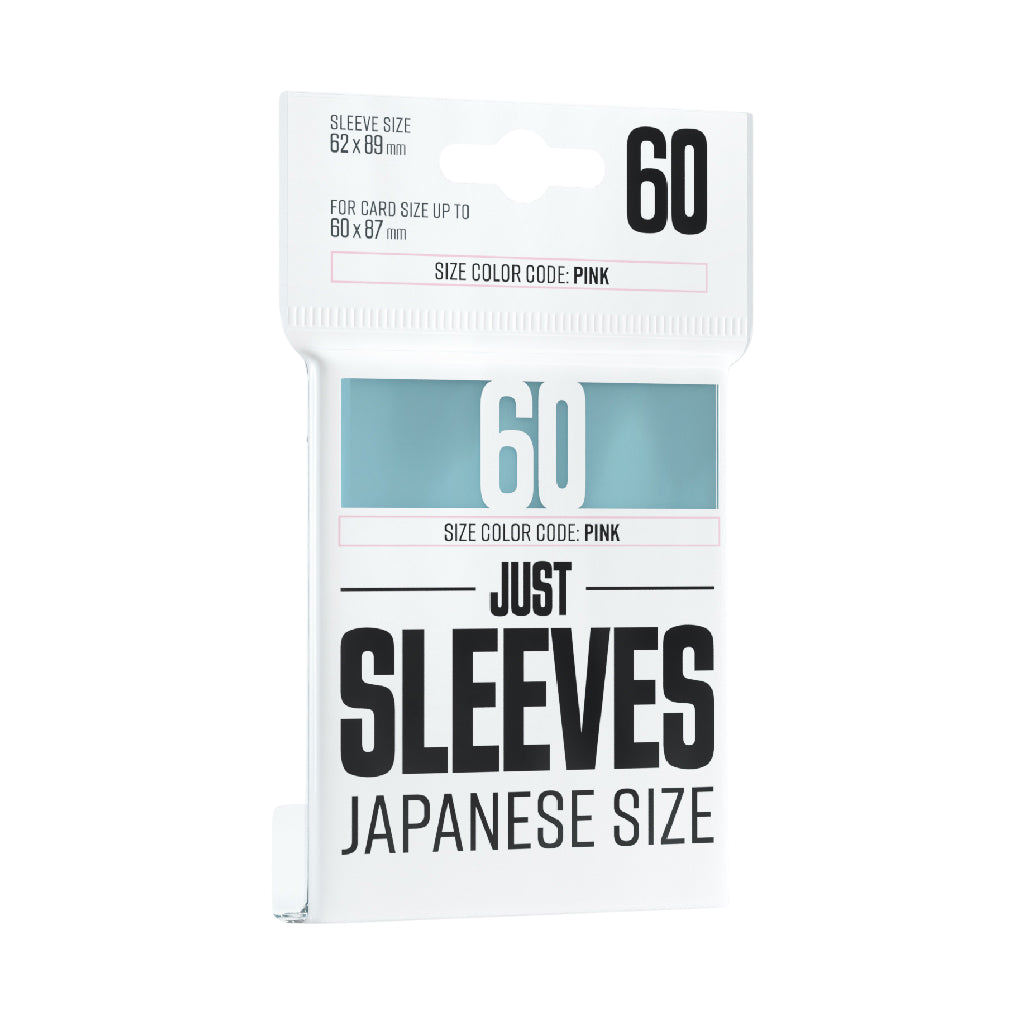 Just Sleeves 60 Japanese Size - Clear