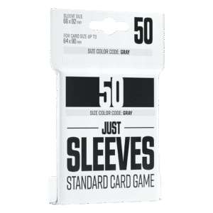 Just Sleeves 50 Sleeves - Black