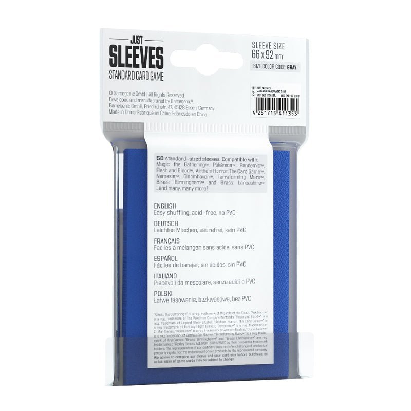 Just Sleeves 50 Sleeves – Blue