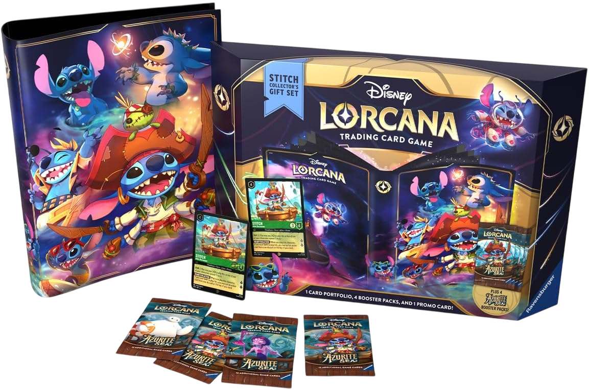 Lorcana Azurite Sea Stitch Collector's Gift Set - Image 3