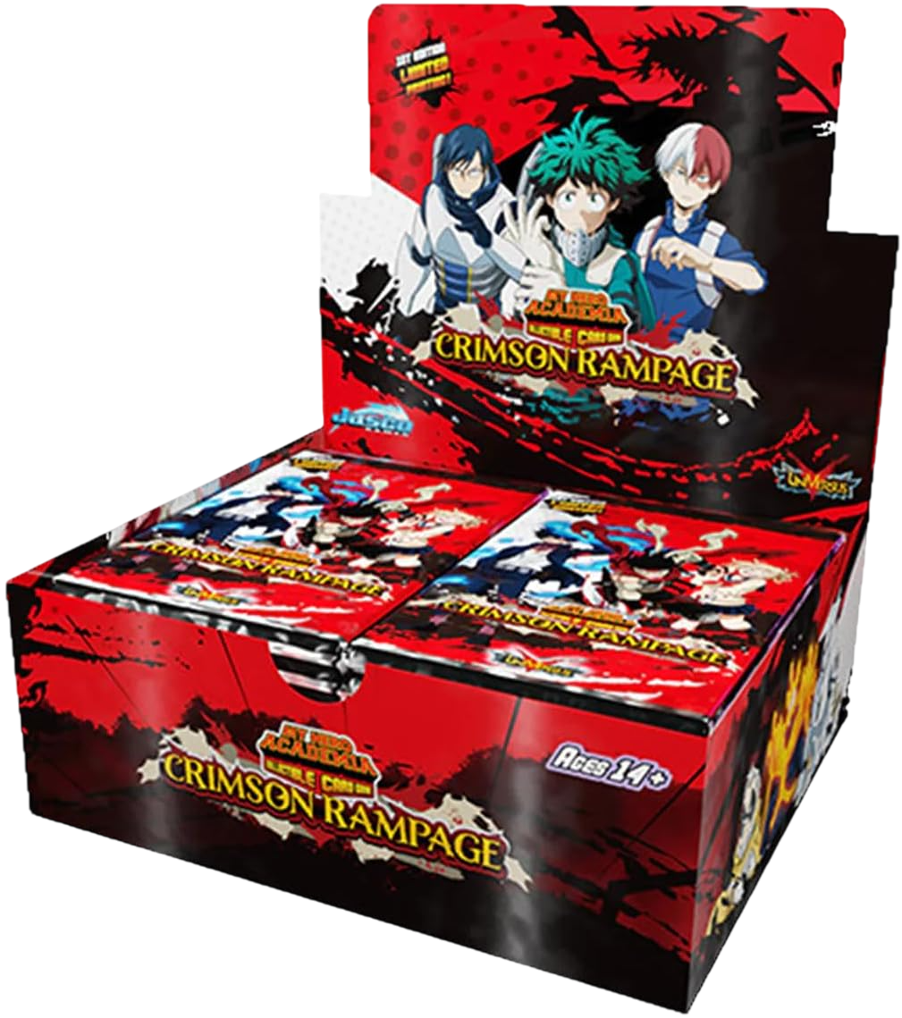 My Hero Academia CCG Series 02 Crimson Rampage Booster Box