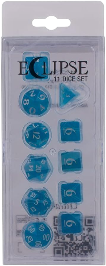 Ultra Pro – Eclipse 11 Dice Set – Sky Blue