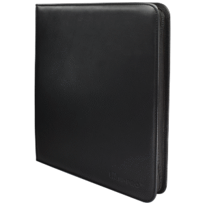 Ultra Pro Vivid Zipper - 12 Pocket leather Black