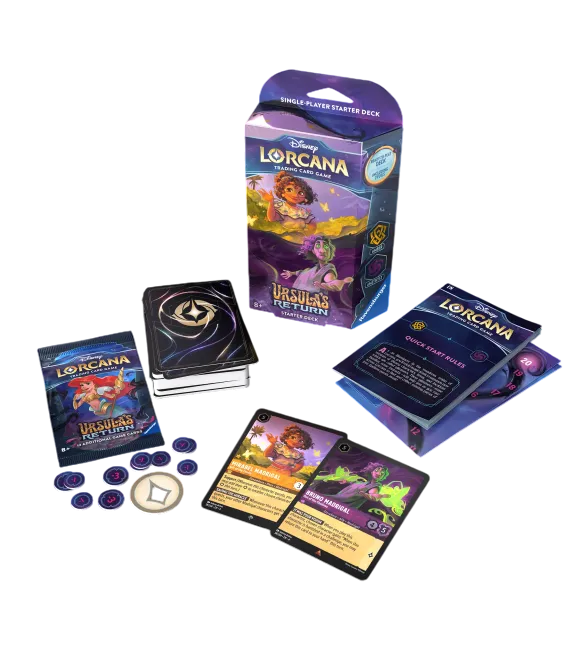 Lorcana Ursula’s Return (Amber, Amethyst) Deck